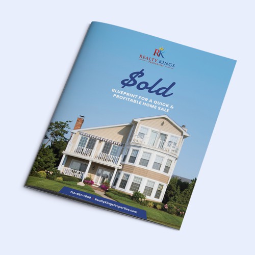 Booklet design for real estate company