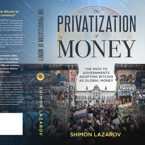 Political and Financial book cover design