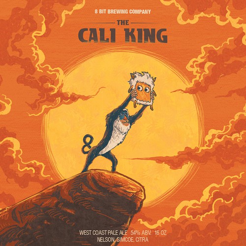 8bit-The Cali King