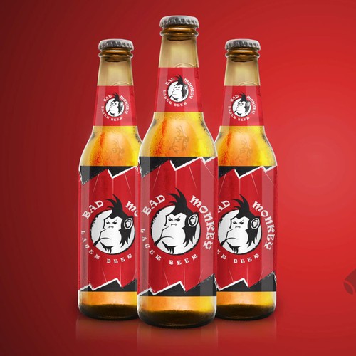 Design concept for beer label 