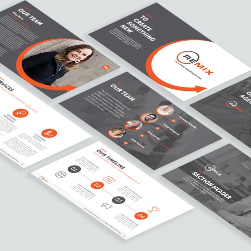 Powerpoint Template for Remix