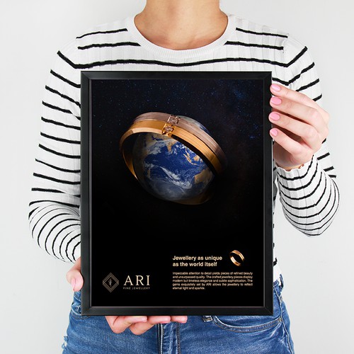 Jewelry Store Poster Design 