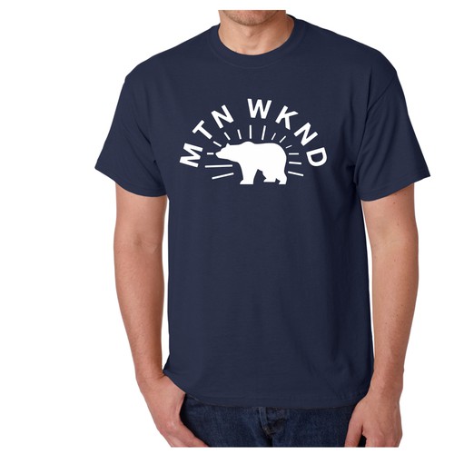 MTN WKND T shirt design