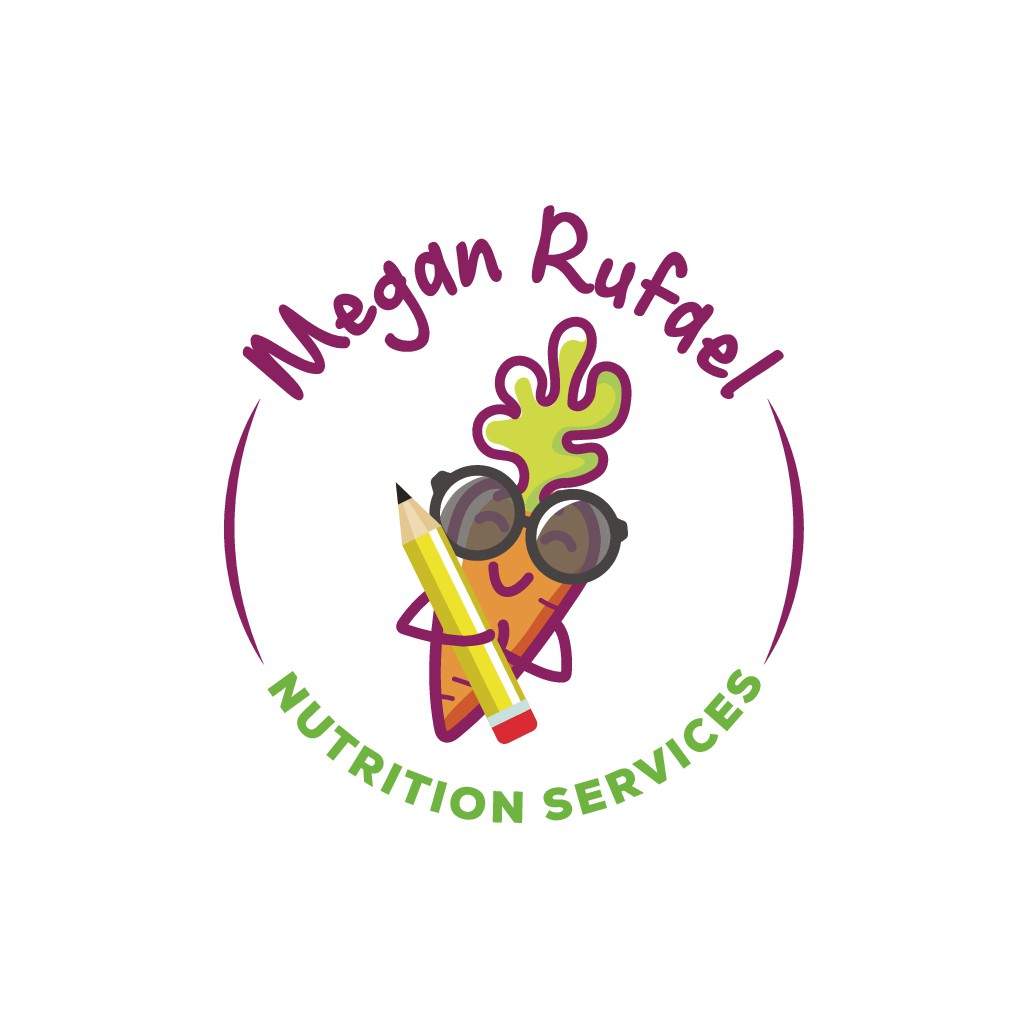 Update of original logo for Megan Rufael Nutrition