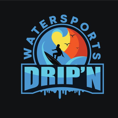 Drip'n Logo design