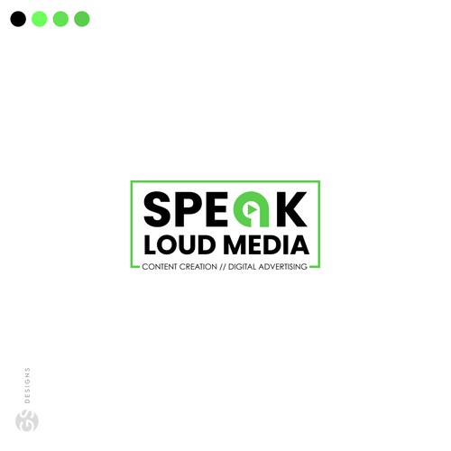 Speak Loud Media Logo