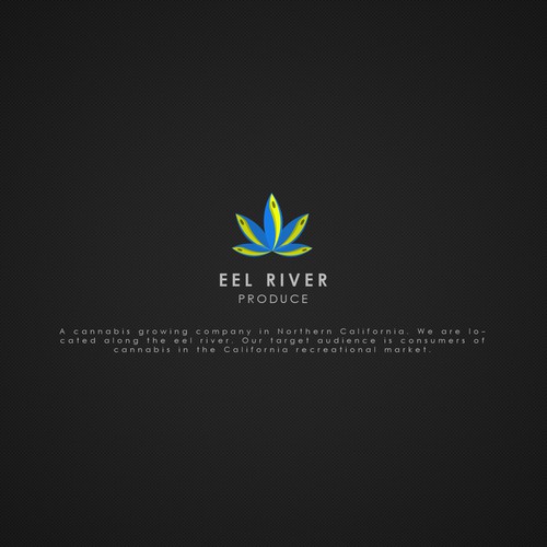 Bold Logo Concept for Eel River Produce.