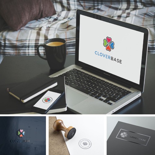 Modern logo for Cloverbase