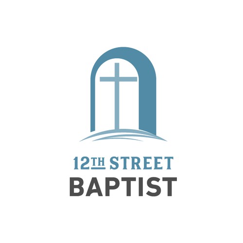 Minimalist Logo design for a growing church.