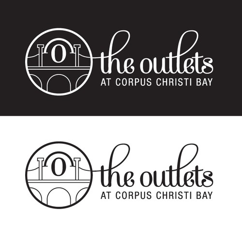 Unique design opportunity for highly visable Texas retail shopping center logo.
