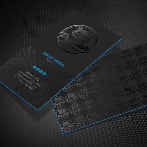 Amusement Ride Company Business Card