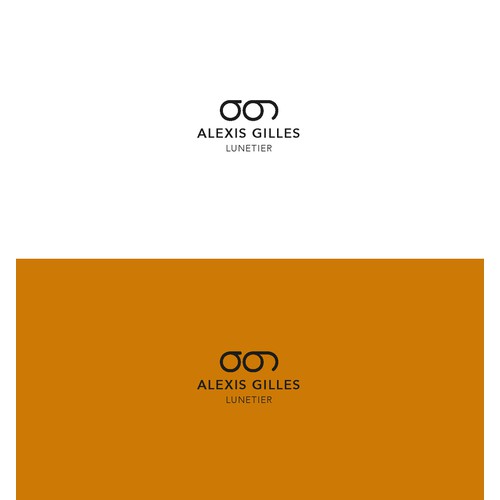 Logo pour un artisan lunetier