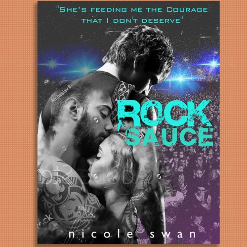 Cover design for novel- Rock Sauce