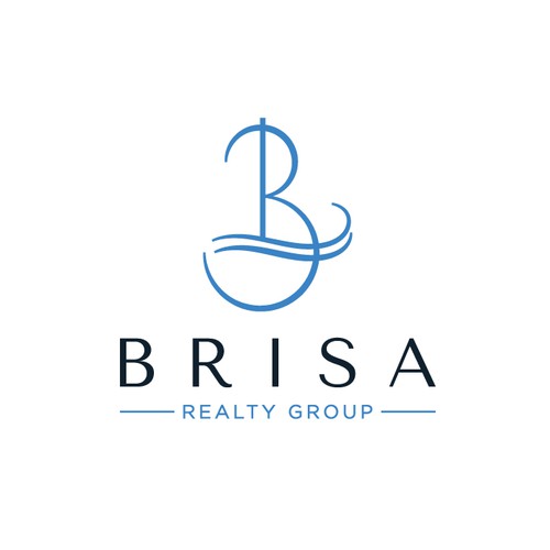 Breezy, smooth, trustworthy, and easy logo for Brisa Realty Group