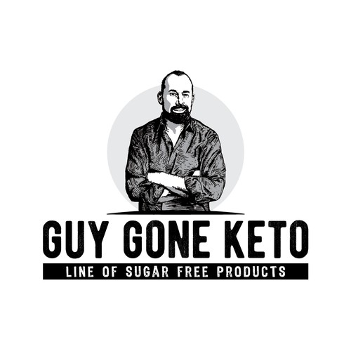 Ketogenic diet logo design