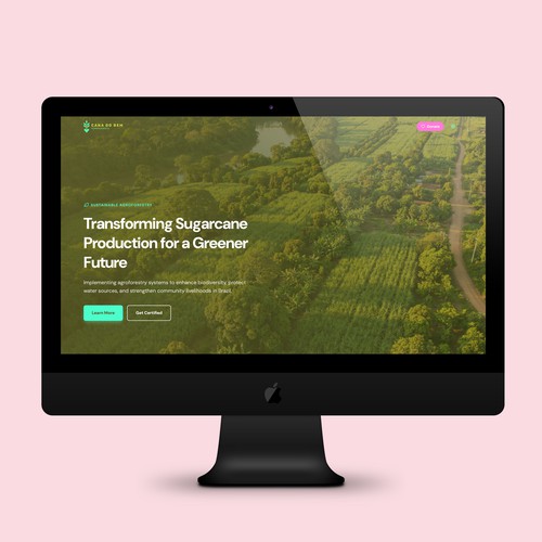 Cana Do Bem Website Design