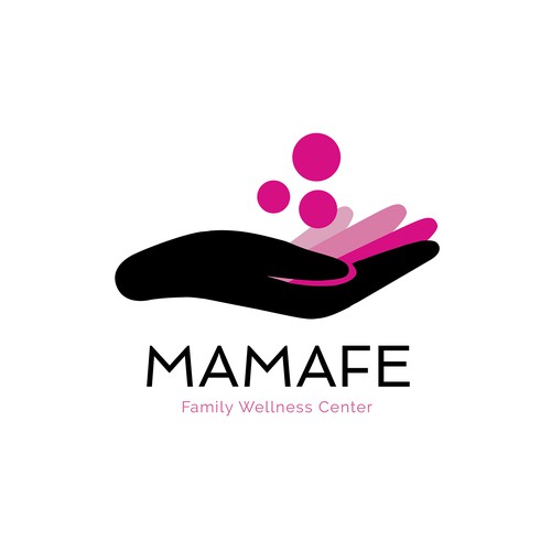 A logo design concept for a family wellness center.