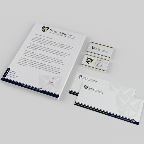 Help Baltic Ventures with a new stationery