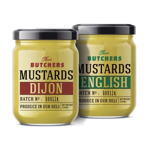 Mustard packaging