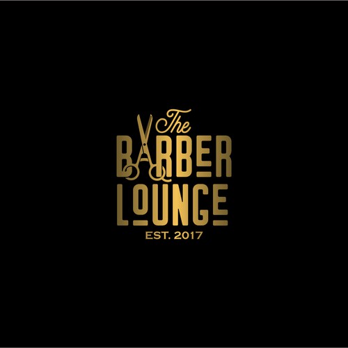 Winning logo The Barber Lounge