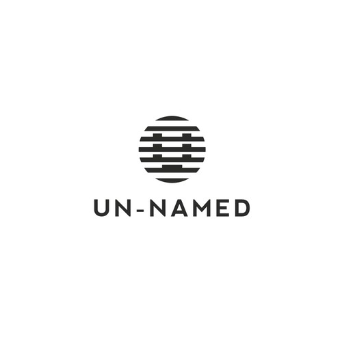Logo for sustainable streetwear brand Un-named