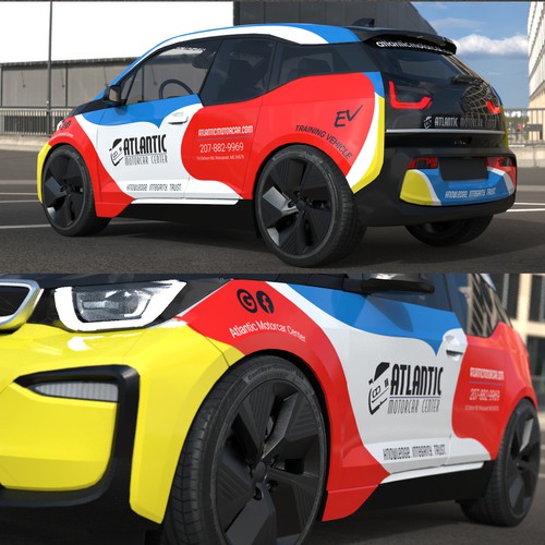 Car wrap - BMW i3