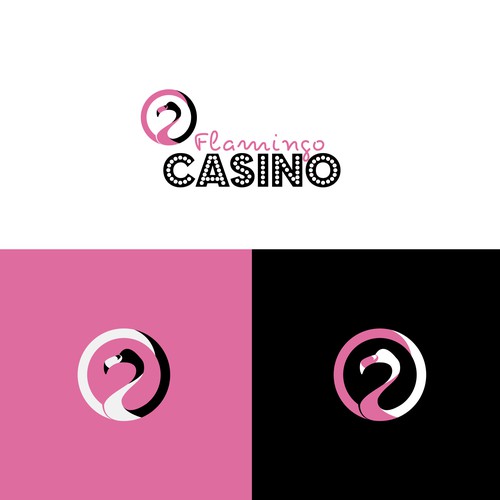 Flamingo casino logo design 2