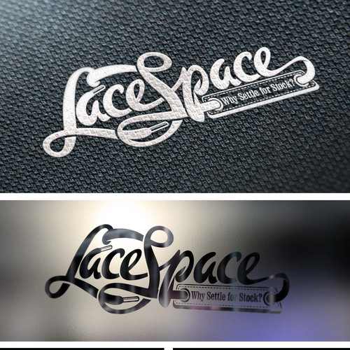Create a stylish and memorable illustration for Lace Space!