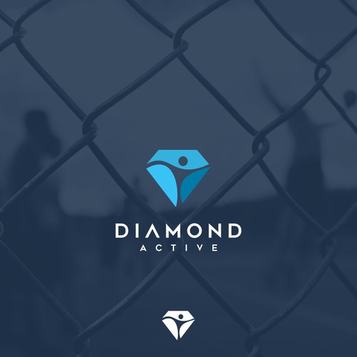 logo concept for diamond active