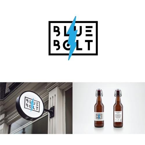 Blue Bolt Brewery Logo