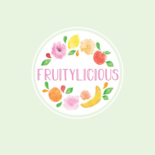 Fruitylicious logo concept