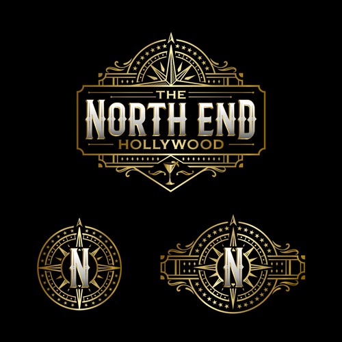 Logo for "North End" bar.