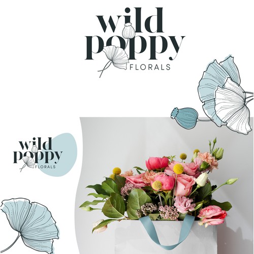 wild poppy florals