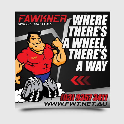 Fawkner Wheels Signage