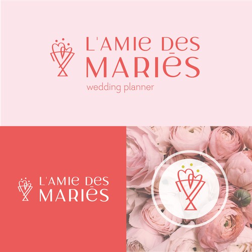 Logo pour wedding planner