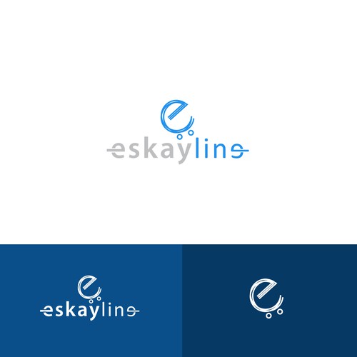 A logo design of Eskayline