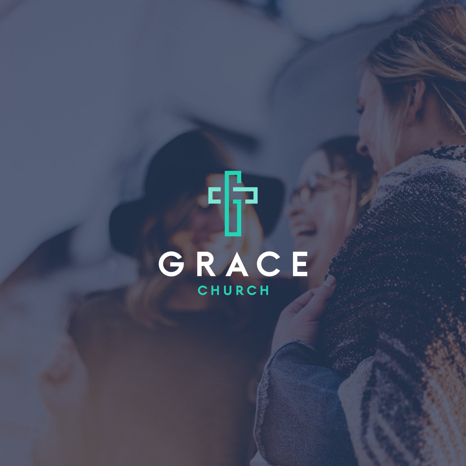 Design a modern logo for a growing church