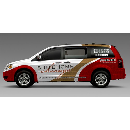 Vehicle Wrap for Suite Home Chicago