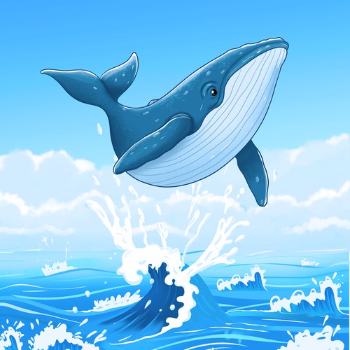 Joyful Humpback Splash