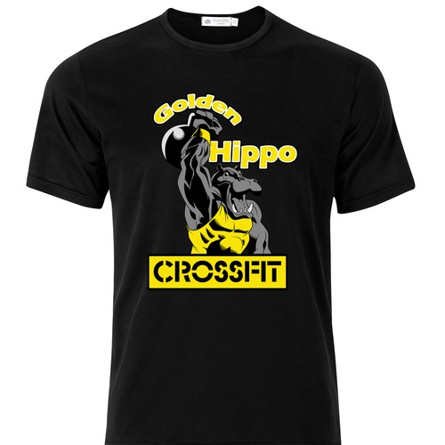 T-shirt for a crossfit gym