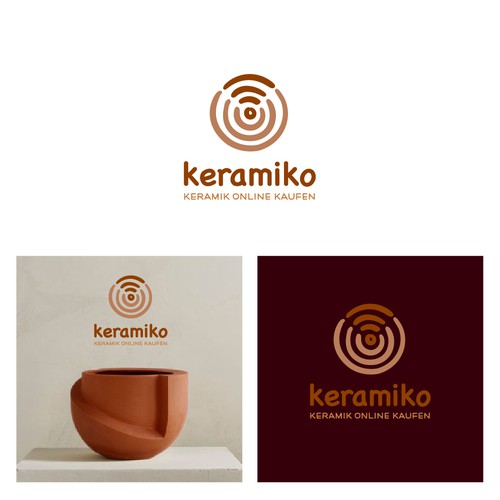 Online Ceramic Shop Logo Design