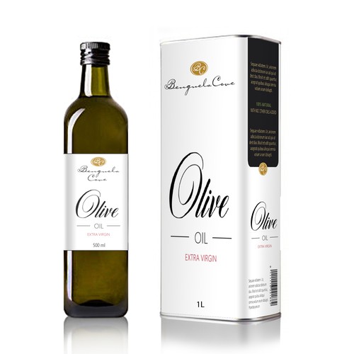 Premium Olive Oil Label