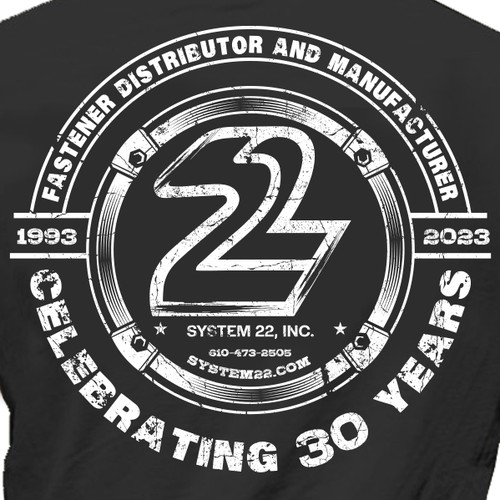 30th Anniversary T-Shirt Design