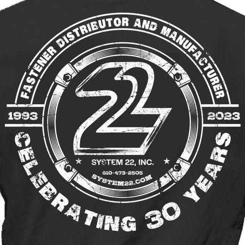 30th Anniversary T-Shirt Design