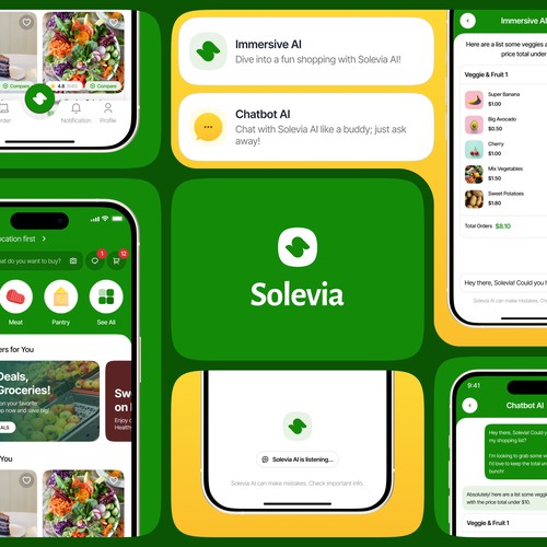 Solevia AI Branding