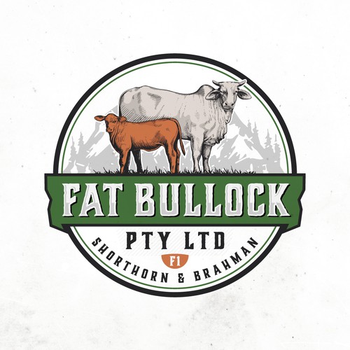 Cattle Beef Company Logo