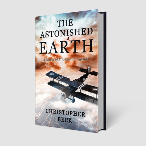 Book cover design about WWI Aviation
