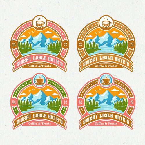 Pacific NW Small Town Coffee & Treat Shop with Daughter's Namesake