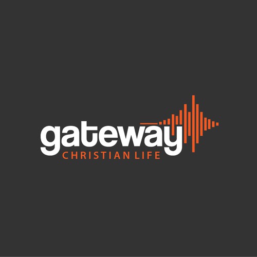 Logo design for an exciting and contemporary church,  Gateway Christian Life.