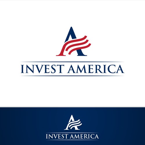 Create a logo for InvestAmerica.com to attract international investment professionals.